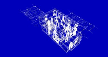 çizgili mimari duvar kağıdı, dijital arkaplan