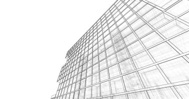 soyut mimari duvar kağıdı, dijital arkaplan