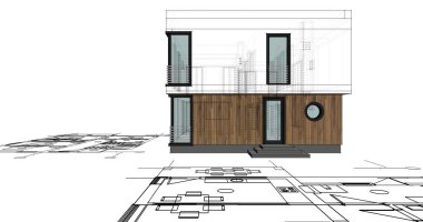 çizgili mimari duvar kağıdı, dijital arkaplan