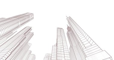 soyut mimari duvar kağıdı, dijital arkaplan