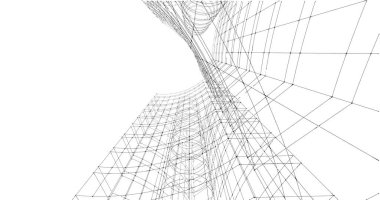 soyut mimari duvar kağıdı, dijital arkaplan