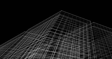 soyut mimari duvar kağıdı, dijital arkaplan