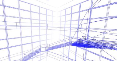 soyut mimari duvar kağıdı, dijital arkaplan