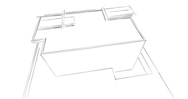 soyut mimari duvar kağıdı, dijital arkaplan