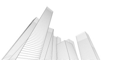 soyut mimari duvar kağıdı, dijital arkaplan