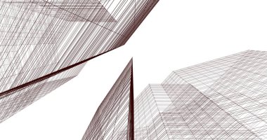 soyut mimari duvar kağıdı, dijital arkaplan