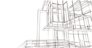 soyut mimari duvar kağıdı, dijital arkaplan