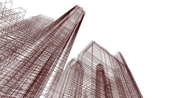 soyut mimari duvar kağıdı, dijital arkaplan