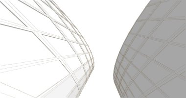 soyut mimari duvar kağıdı, dijital arkaplan