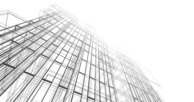 soyut mimari duvar kağıdı, dijital arkaplan