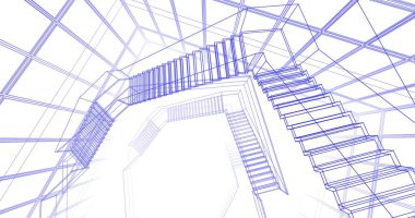 soyut mimari duvar kağıdı, dijital arkaplan