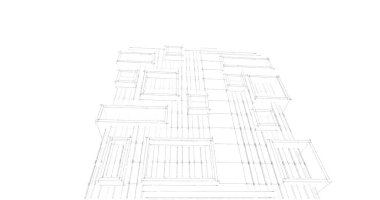 soyut mimari duvar kağıdı, dijital arkaplan