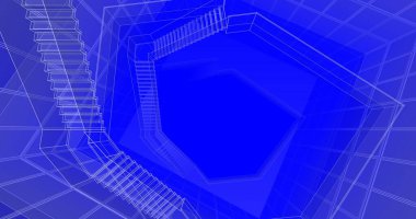 soyut mimari duvar kağıdı, dijital arkaplan