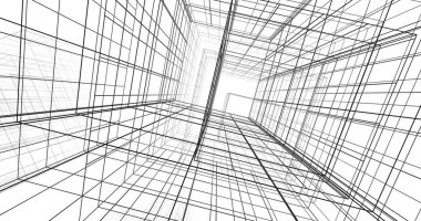 soyut mimari duvar kağıdı, dijital arkaplan