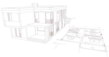 çizgili mimari duvar kağıdı, dijital arkaplan