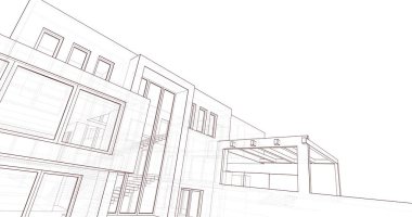 çizgili mimari duvar kağıdı, dijital arkaplan