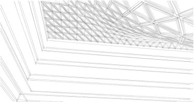 soyut mimari duvar kağıdı, dijital arkaplan
