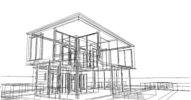 soyut mimari duvar kağıdı, dijital arkaplan