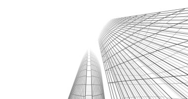 soyut mimari duvar kağıdı, dijital arkaplan