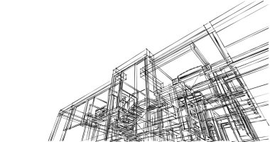 çizgili mimari duvar kağıdı, dijital arkaplan
