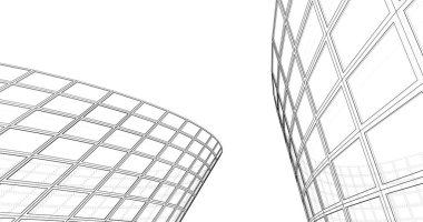 soyut mimari duvar kağıdı, dijital arkaplan