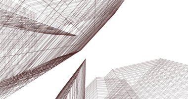 çizgili mimari duvar kağıdı, dijital arkaplan