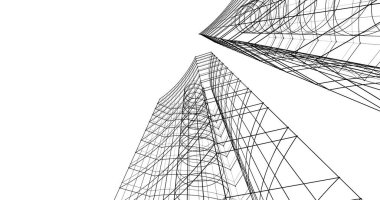 soyut mimari duvar kağıdı, dijital arkaplan