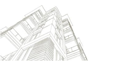 çizgili mimari duvar kağıdı, dijital arkaplan