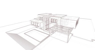 çizgili mimari duvar kağıdı, dijital arkaplan