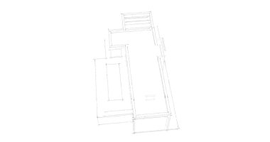 çizgili mimari duvar kağıdı, dijital arkaplan