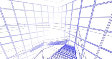 soyut mimari duvar kağıdı, dijital arkaplan