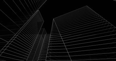 soyut mimari duvar kağıdı, dijital arkaplan