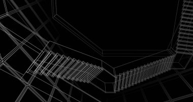 soyut mimari duvar kağıdı, dijital arkaplan