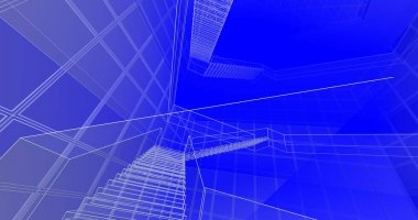 soyut mimari duvar kağıdı, dijital arkaplan