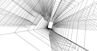 soyut mimari duvar kağıdı, dijital arkaplan