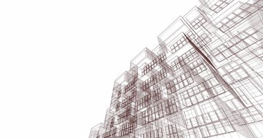 soyut mimari duvar kağıdı, dijital arkaplan