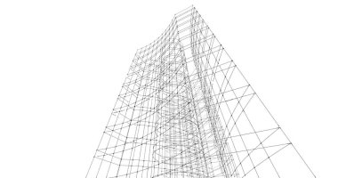 soyut mimari duvar kağıdı, dijital arkaplan