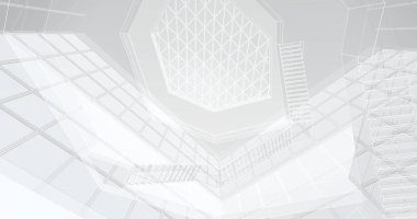 soyut mimari duvar kağıdı, dijital arkaplan