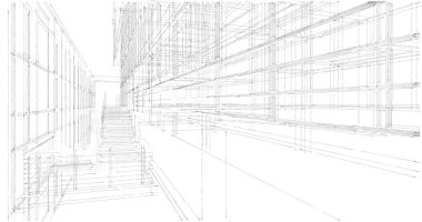 soyut mimari duvar kağıdı, dijital arkaplan