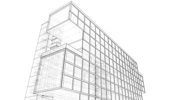 soyut mimari duvar kağıdı, dijital arkaplan