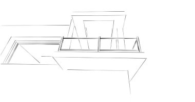 soyut mimari duvar kağıdı, dijital arkaplan