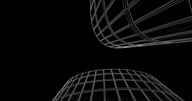 soyut mimari duvar kağıdı, dijital arkaplan