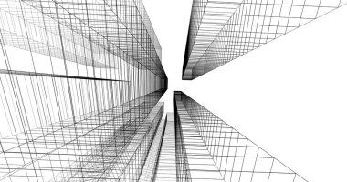 soyut mimari duvar kağıdı, dijital arkaplan