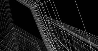 soyut mimari duvar kağıdı, dijital arkaplan