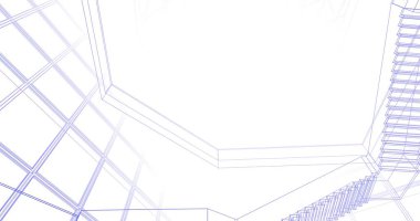 soyut mimari duvar kağıdı, dijital arkaplan