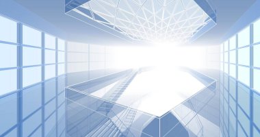 soyut mimari duvar kağıdı, dijital arkaplan