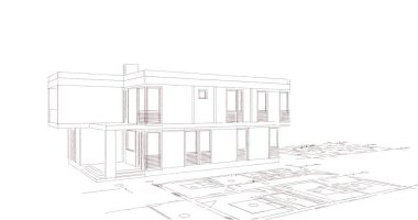 çizgili mimari duvar kağıdı, dijital arkaplan