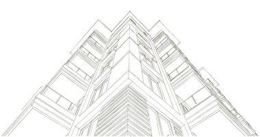 çizgili mimari duvar kağıdı, dijital arkaplan