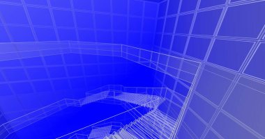 soyut mimari duvar kağıdı, dijital arkaplan