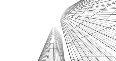 soyut mimari duvar kağıdı, dijital arkaplan